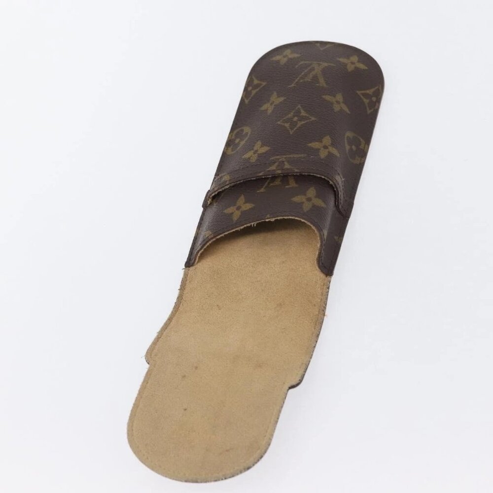 Authentic LOUIS VUITTON Monogram Etui Lunette Rabat Glasses Case bst192-022826 - Picture 11 of 16